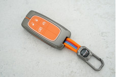 Чохол Jeep помаранчевий силікон + метал