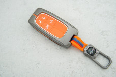 Чохол Dodge метал + силікон помаранчевий, універсальний