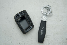 Чохол VW великі стрази чорний