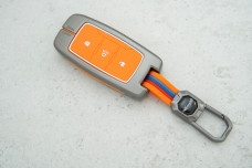 Чохол Jetour 3КН мет+силікон оранж Jetour X70 Plus №2