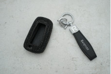 Чохол BMW 4КН CAS4 SMART малі стрази чорний