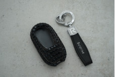 Чохол Mercedes стрази чорний