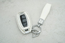 Чохол Hyundai великі стрази білий