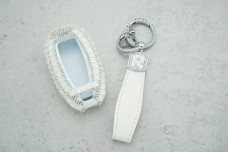 Чохол Hyundai великі стрази білий