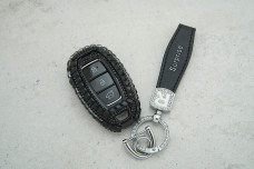 Чохол Hyundai великі стрази чорний