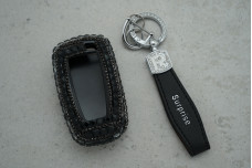 Чохол Ford 2/3/4KH великі стрази чорний №4