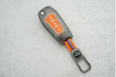 Чохол Ford метал+силікон помаранчевий