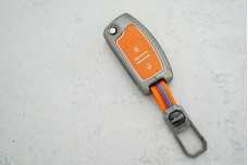 Чохол Ford метал + силікон помаранчевий