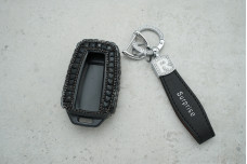 Чохол Toyota великі стрази чорний