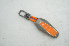 Чохол Chery метал +силікон помаранчевий