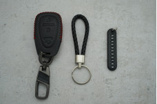 Чохол Chevrolet  шкіра чорний 