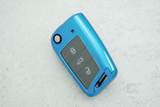 Чохол VW синій прозорий, поліуретан