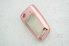 Чохол VW рожевий прозорий, поліуретан