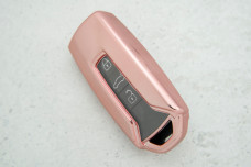 Чохол VW рожевий прозорий поліуретан