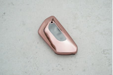 Чохол VW рожевий прозорий поліуретан