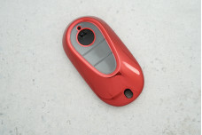 Чохол Mercedes Benz червоний прозорий поліуретан