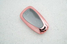 Чохол Chevrolet прозорий рожевий поліуретан, універсальний