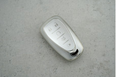 Чохол Chevrolet метал+силікон помаранчевий