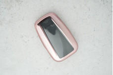 Чохол Toyota рожевий прозорий поліуретан