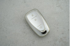 Чохол Chevrolet сірий срібло поліуретан