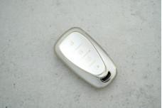 Чохол Chevrolet сірий срібло поліуретан