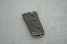 Чохол Lexus сірий вставки з екошкіри, поліуретан