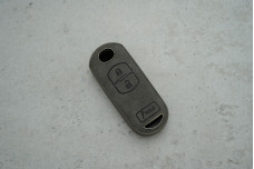 Чохол Mazda сірий, вставки з екошкіри + поліуретан