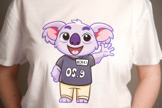 Футболка Коккі біла M