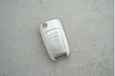 Чохол Chevrolet сірий срібло поліуретан