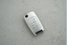 Чохол Chevrolet сірий срібло поліуретан