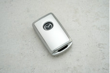 Чохол Mazda сірий-срібло поліуретан