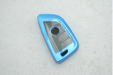 Чохол BMW синій прозорий, поліуретан