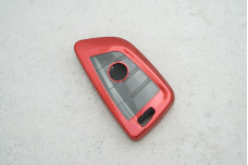 Чохол BMW червоний прозорий, поліуретан