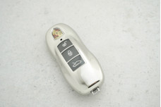 Чохол Porsche срібний прозорий, поліуретан