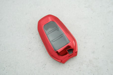 Чохол Peugeot червоний прозорий поліуретан