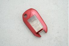 Чохол Peugeot червоний прозорий поліуретан