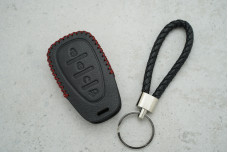 Чохол Chevrolet чорний шкіра