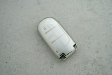 Чохол Jeep Dodge Chrysler сірий-срібло поліуретан