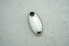 Чохол Nissan сірий-срібло поліуретан