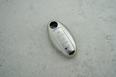 Чохол Nissan сірий-срібло поліуретан