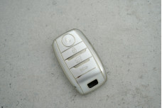 Чохол KIA сірий-срібло поліуретан