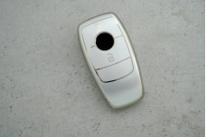 Чохол Mercedes Benz сірий-срібло поліуретан