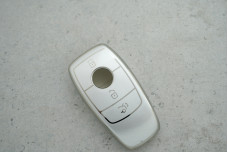 Чохол Mercedes Benz сірий-срібло поліуретан