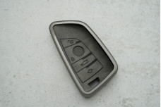 Чохол BMW сірий мет + екошкіра поліуретан