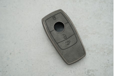 Чохол Mercedes-Benz сірий, вставки з екошкіри + поліуретан