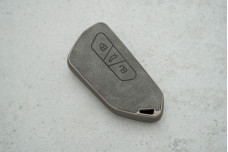 Чохол VW/Skoda/Seat, сірий з вставками з екошкіри + поліуретан