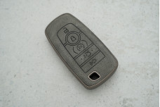  Чохол Ford сірий, вставки з екошкіри + поліуретан