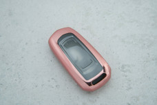 Чохол Geely рожевий прозорий поліуретан