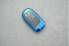 Чохол Jeep синій прозорий поліуретан