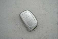 Чохол Hyundai сірий-срібло поліуретан